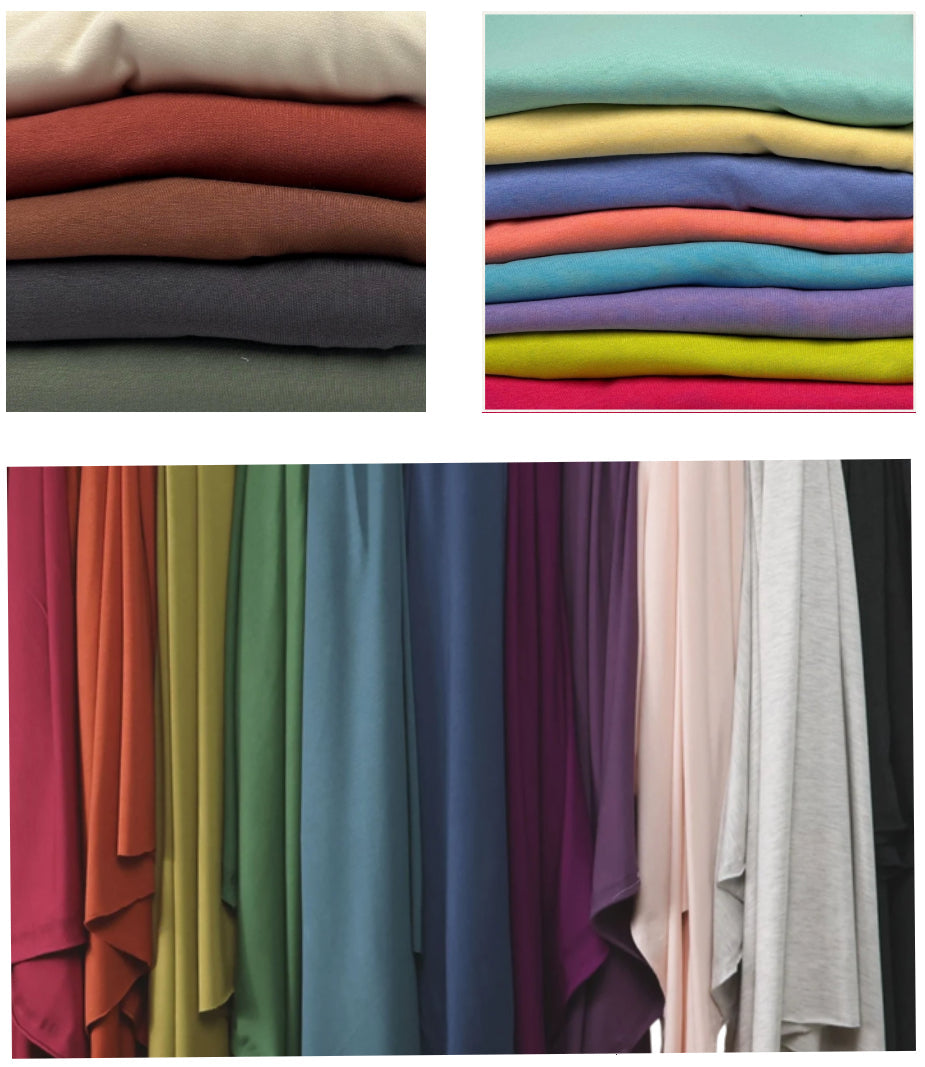 Flowy Bamboo Modal Stretch Jersey Knit | 60" Wide, 215 GSM - Nix Guide To