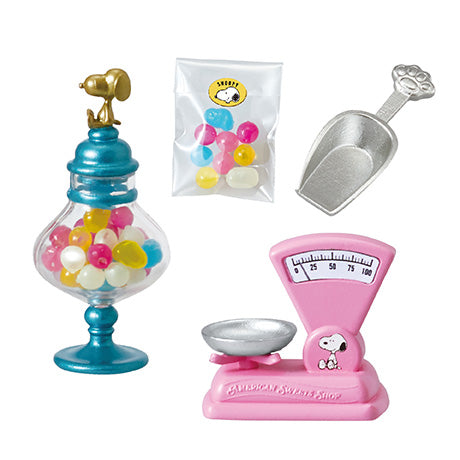 Snoopy American Sweets Shop (1 Random Box) (Re-ment Blind Box) - Nix Guide To