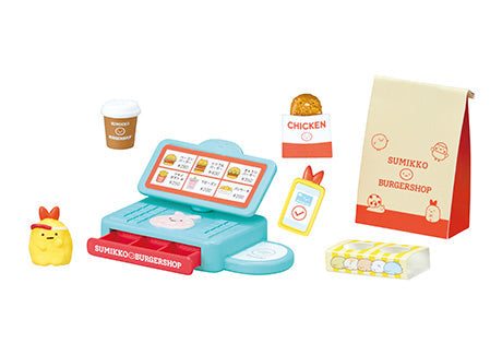 Sumikko Gurashi Burger Shop (1 Random Box) (Re-Ment Blind Box) - Nix Guide To