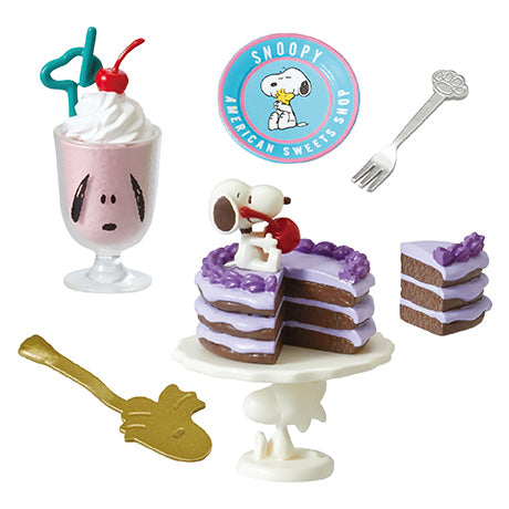 Snoopy American Sweets Shop (1 Random Box) (Re-ment Blind Box) - Nix Guide To