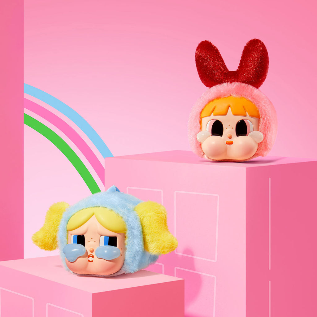 Pop Mart Cry Baby × Powerpuff Girls Vinyl Face Plush Blind Box (1 Random Box) - Nix Guide To