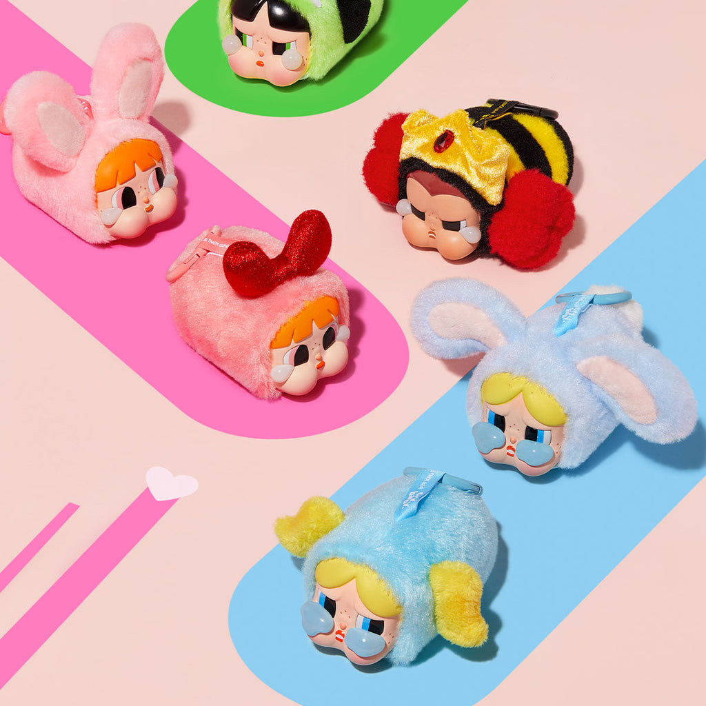 Pop Mart Cry Baby × Powerpuff Girls Vinyl Face Plush Blind Box (1 Random Box) - Nix Guide To