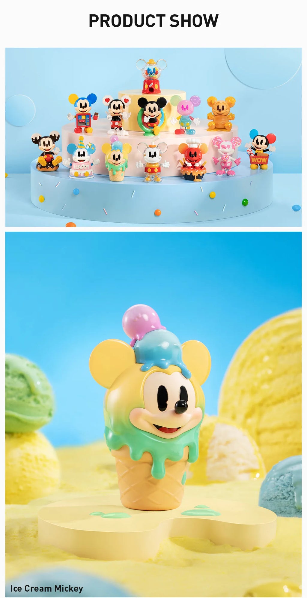 Pop Mart Disney - Mickey Childhood of Boundless Imagination Series Figures Blind Box (1 Random Box) - Nix Guide To
