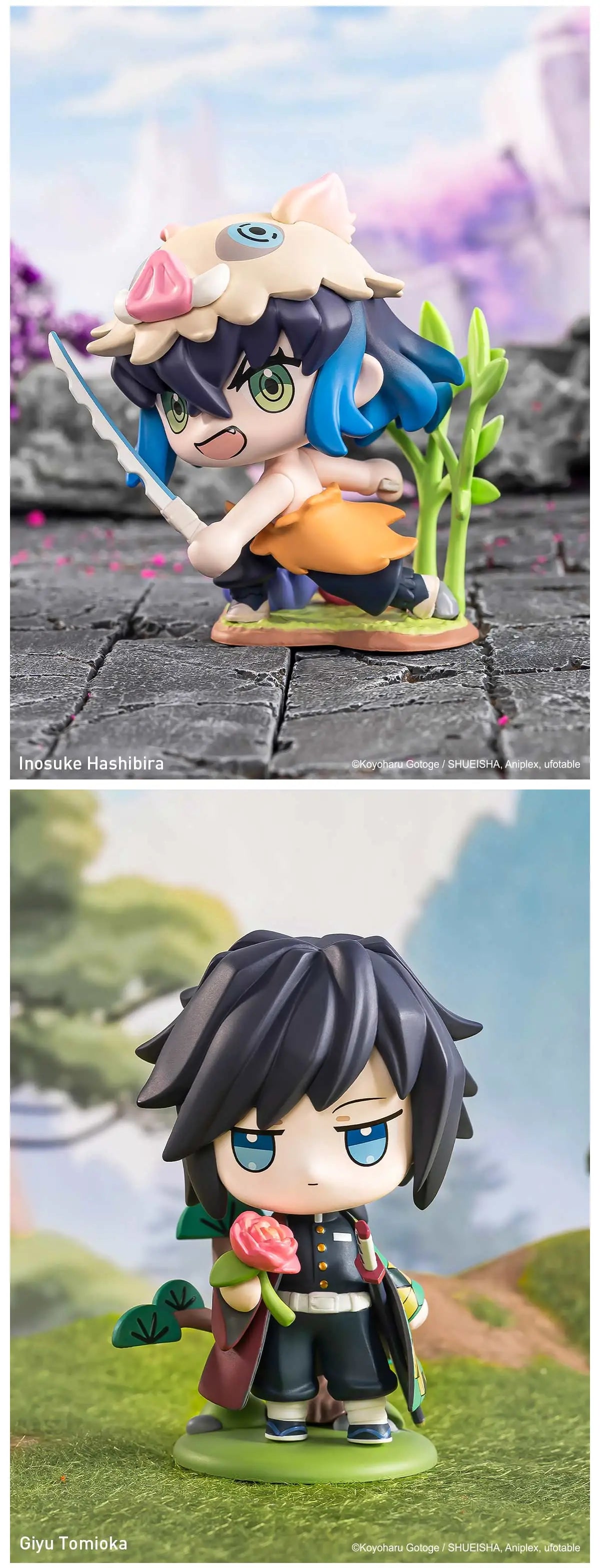 Pop Mart Demon Slayer Kimetsu no Yaiba Birth Flower Series Figures Blind Box (1 Random Box) - Nix Guide To