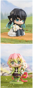 Pop Mart Demon Slayer Kimetsu no Yaiba Birth Flower Series Figures Blind Box (1 Random Box) - Nix Guide To