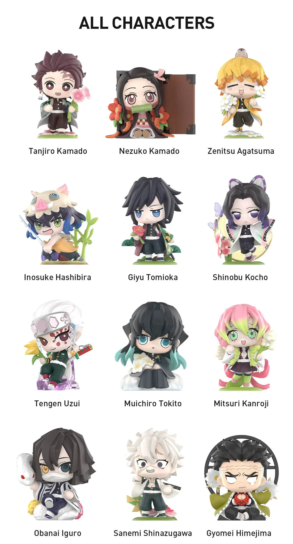 Pop Mart Demon Slayer Kimetsu no Yaiba Birth Flower Series Figures Blind Box (1 Random Box) - Nix Guide To