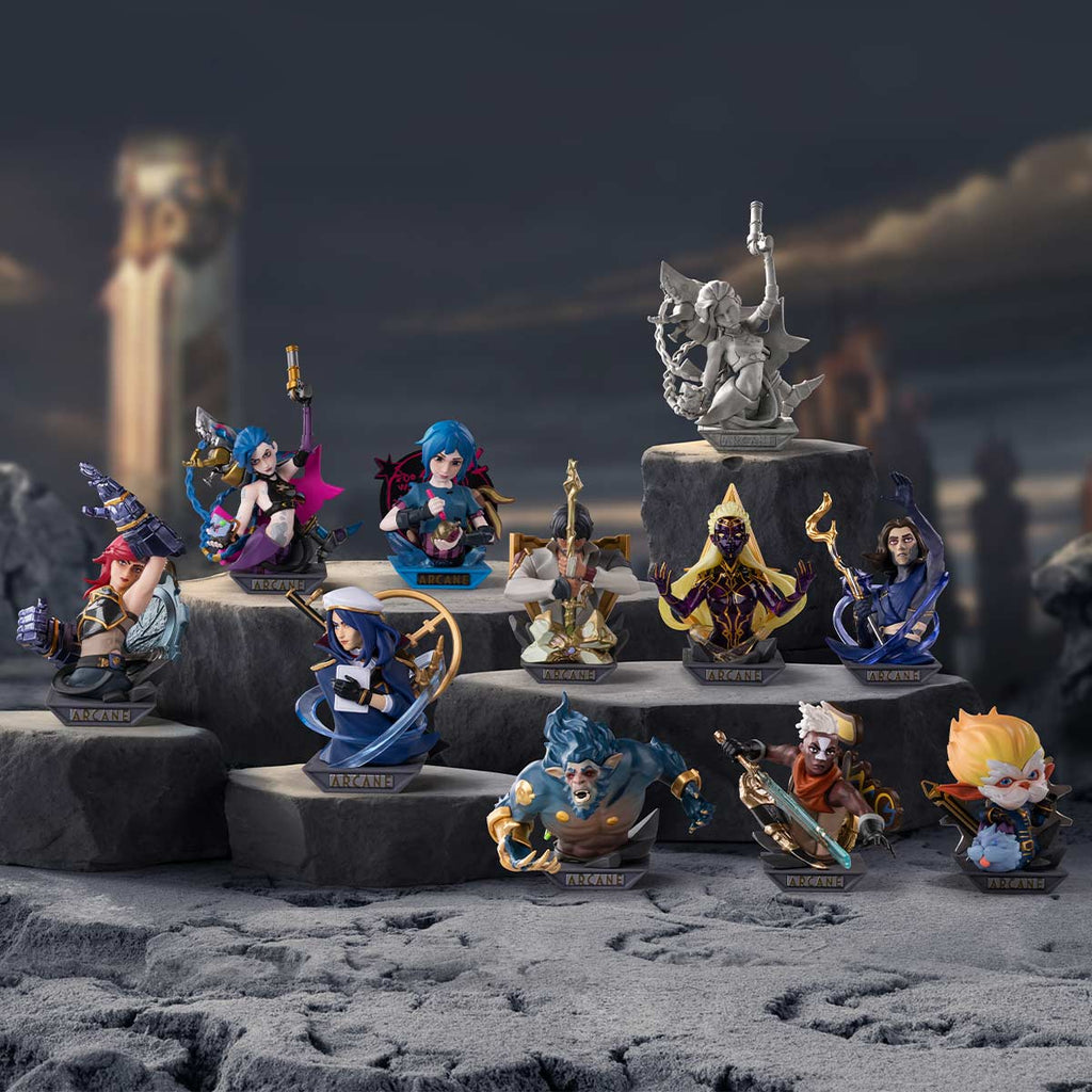 Pop Mart League of Legends - Arcane Blind Box (1 Random Box) - Nix Guide To