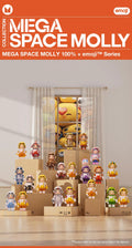 Pop Mart Mega Space Molly 100% x Emoji Series Blind Box (1 Random Box) - Nix Guide To