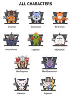 Pop Mart Digimon Adventure Fridge Magnet Series Figure Blind Box (1 Random Box) - Nix Guide To