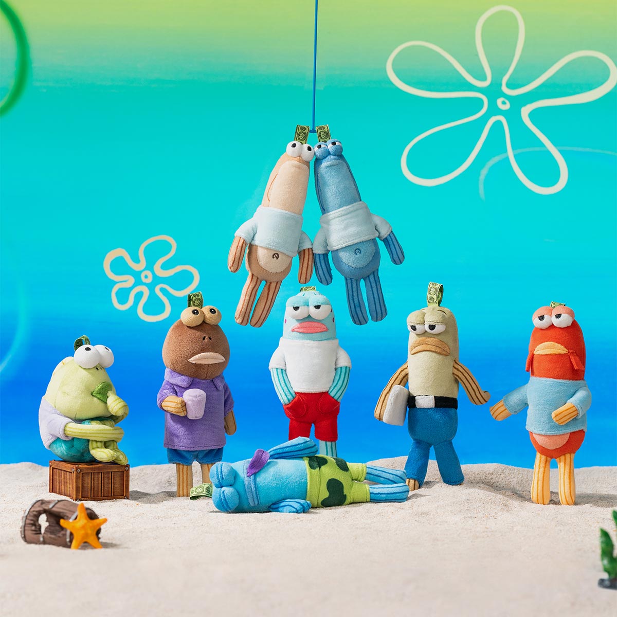 Pop Mart Sponge Bob Bikini Bottom Buddies - Whimsical Plush Blind Box (1 Random Box) - Nix Guide To