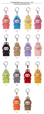 Labubu - The Monsters Pin for Love Series (N-Z) Vinyl Plush Pendant Blind Box (1 Random Box) - Nix Guide To