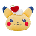Pokemon Center Pikachu Cream and Cherry Face Pouch (Pokémon Center Japan)