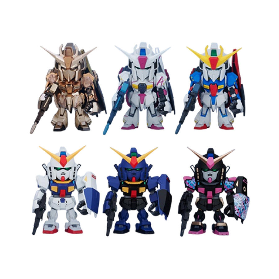 Gundam QMSV Mini Z Gundam & Gundam Mk-II Blind Box (1 Random Box) - Nix Guide To