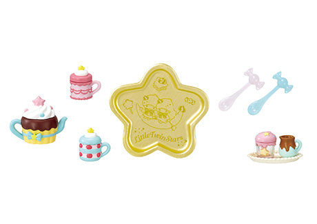 Sanrio: LittleTwinStars PASTEL SWEETS ROOM (1 Random Box) (Re-ment Blind Box) - Nix Guide To