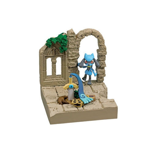 Pokemon Diorama Collection: Castle Ruins (1 Random Box) (Re-ment Blind Box) - Nix Guide To