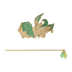 Pokémon Center Leafeon Hair Clip (Pokémon Center Japan)
