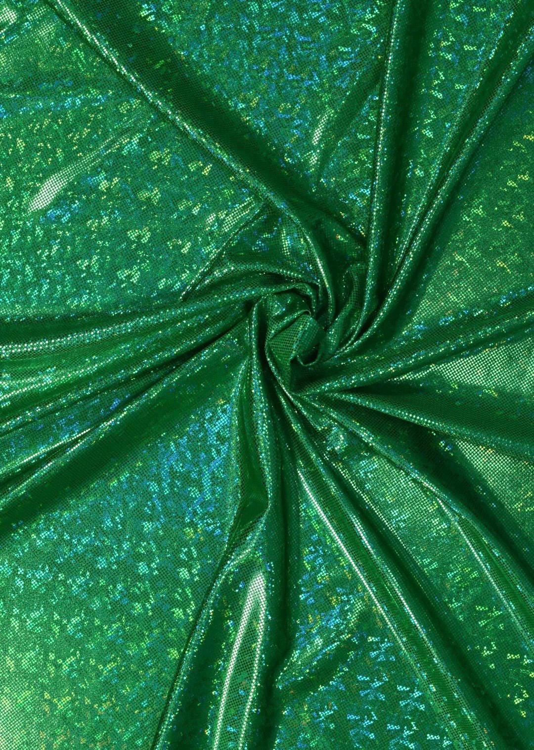Holographic Shatter Glass Spandex Fabric - 60" Wide - Dance, Swim, Costume - Nix Guide To