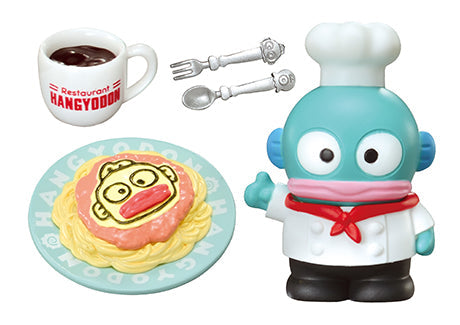 Sanrio: Family Restaurant Hangyodon (1 Random Box) (Re-Ment Blind Box) - Nix Guide To