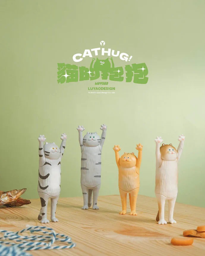 The Hugging Cat Series Blind Box (1 Random Box) - Nix Guide To