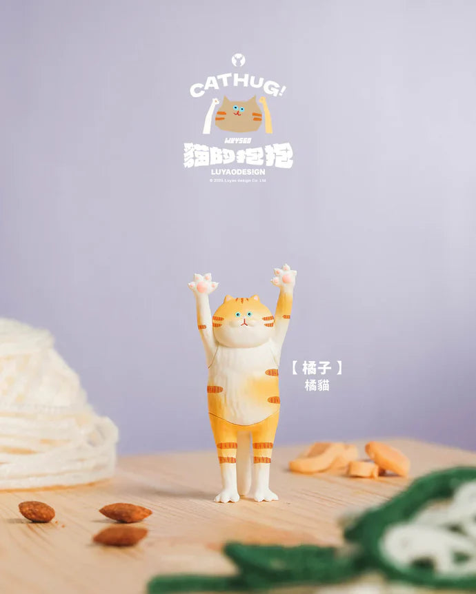 The Hugging Cat Series Blind Box (1 Random Box) - Nix Guide To