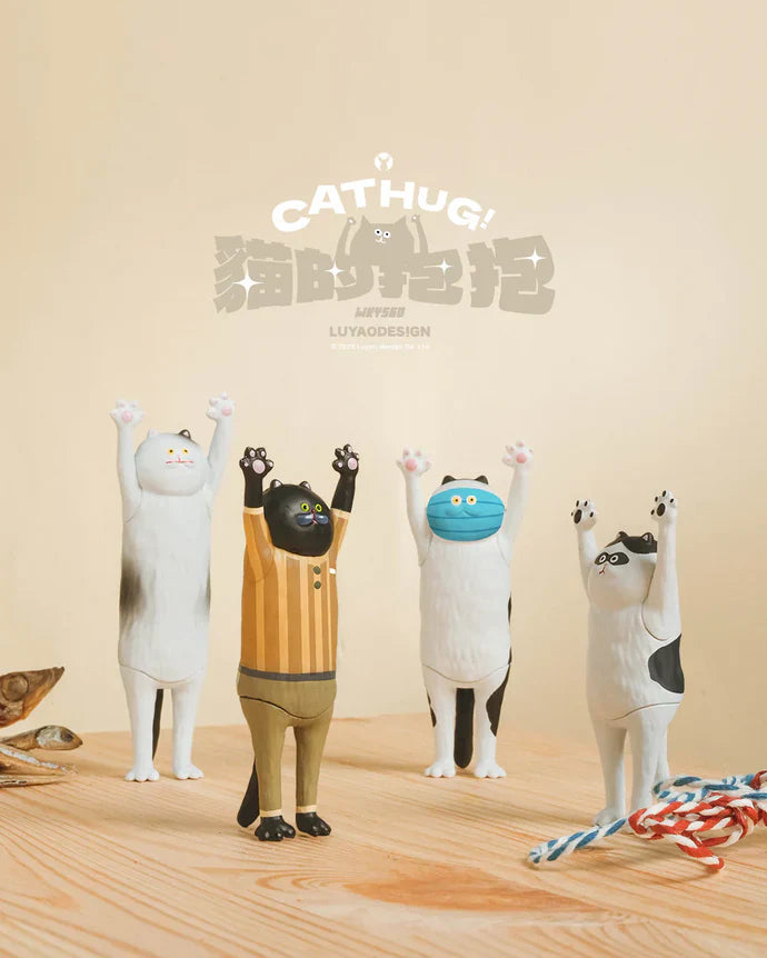 The Hugging Cat Series Blind Box (1 Random Box) - Nix Guide To