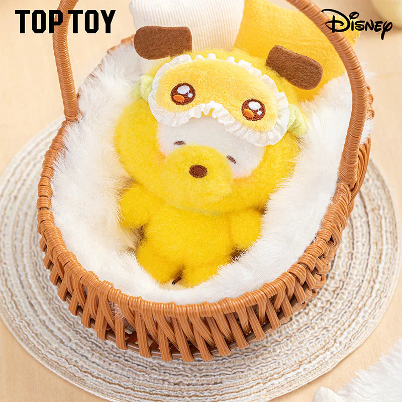 Disney Squinting Sleepwear Series Plush Pendant Blind Boxes (1 Random Box) - Nix Guide To