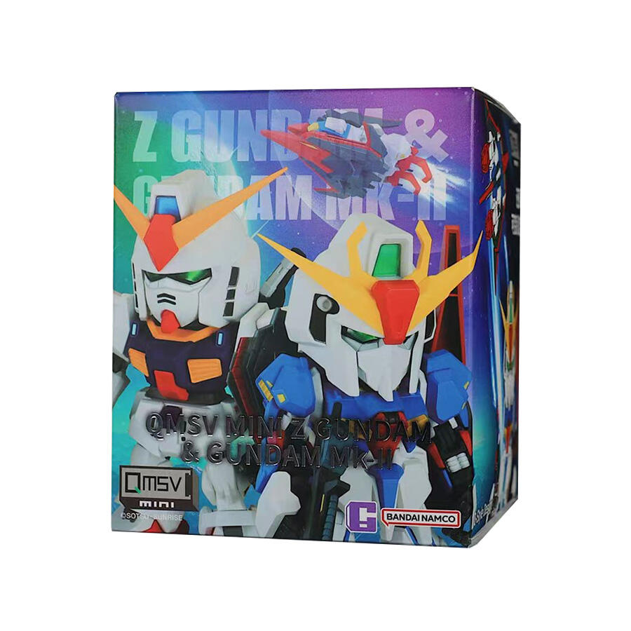Gundam QMSV Mini Z Gundam & Gundam Mk-II Blind Box (1 Random Box) - Nix Guide To