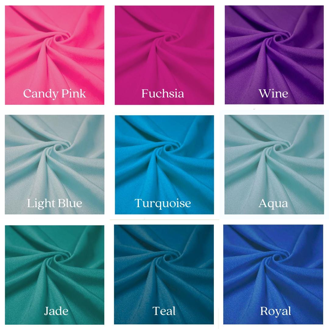 Nylon Spandex Fabric: 4-Way Stretch Swimwear Activewear - 60" Wide - Nix Guide To