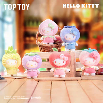 Sanrio Fruity Paradise Vinyl Plush Keychain Gift Blind Box (1 Random Box) - Nix Guide To
