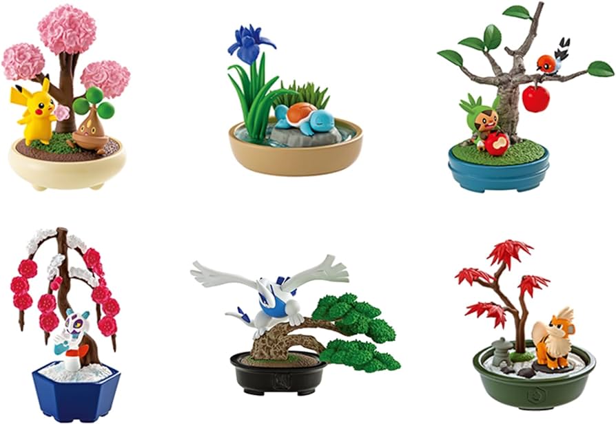 Pokemon Bonsai 2: A Little Tale of the Four Seasons (1 Random Box) (Re-ment Blind Box) - Nix Guide To