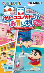 Crayon Shin-Chan Shopping at Sato Kokonokada (1 Random Box) (Re-ment Blind Box) - Nix Guide To