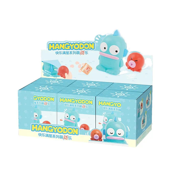 Sanrio Hangyodon Happy House Series Wind-up Toy Blind Box (1 Random Box) - Nix Guide To