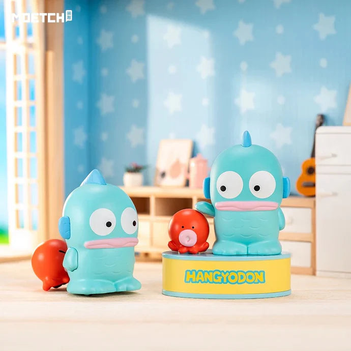 Sanrio Hangyodon Happy House Series Wind-up Toy Blind Box (1 Random Box) - Nix Guide To
