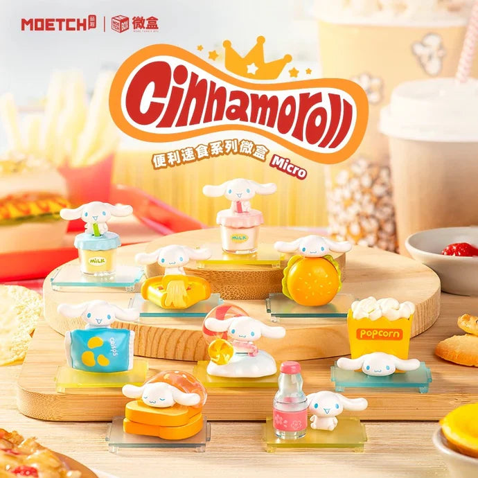 Sanrio Cinnamoroll Fast Food Series Mini Box Micro Blind Box (1 Random Box) - Nix Guide To