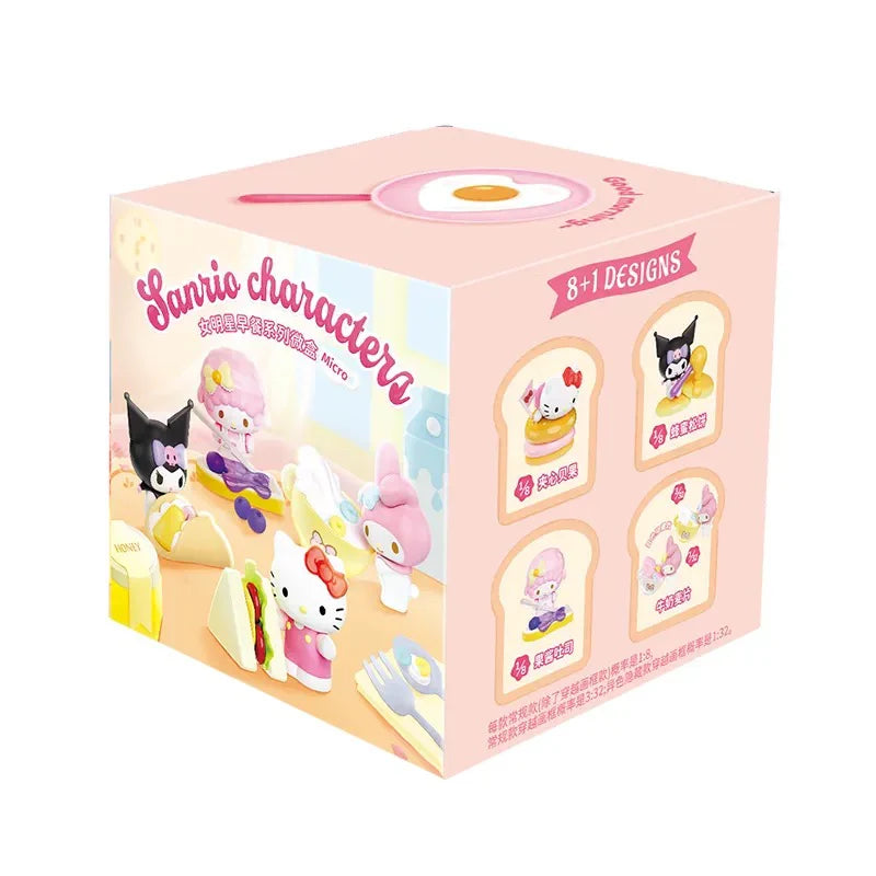 Sanrio Star Girls Breakfast Series Mini Box Micro Blind Box (1 Random Box) - Nix Guide To