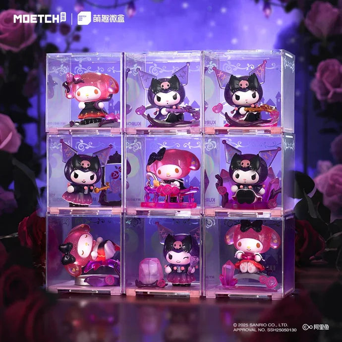 Sanrio My Melody & Kuromi Floral Secret Realm Series Mini Box Pro Blind Box (1 Random Box) - Nix Guide To