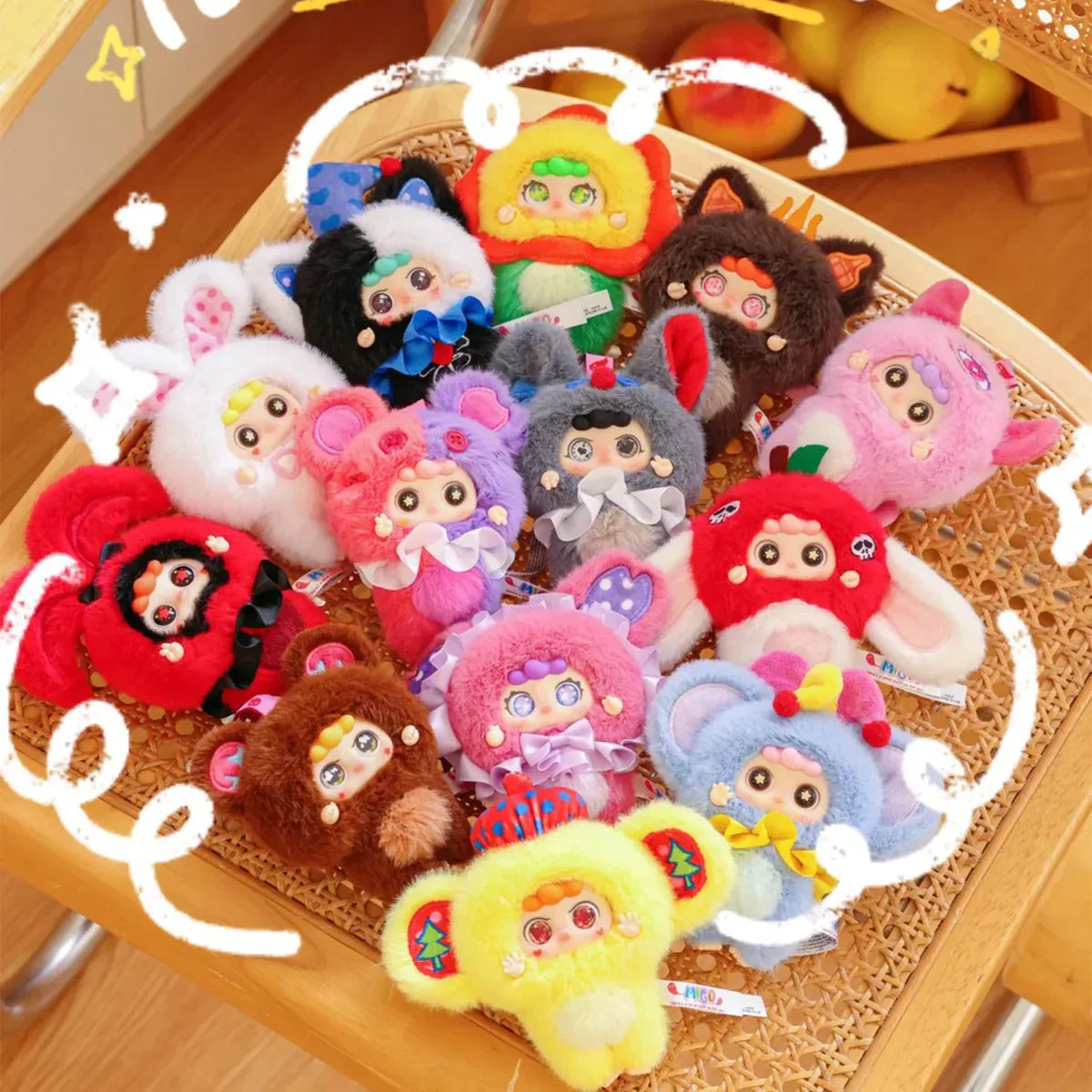 Migo Troublemaker Series Plush Pendant Blind Box (1 Random Box) - Nix Guide To