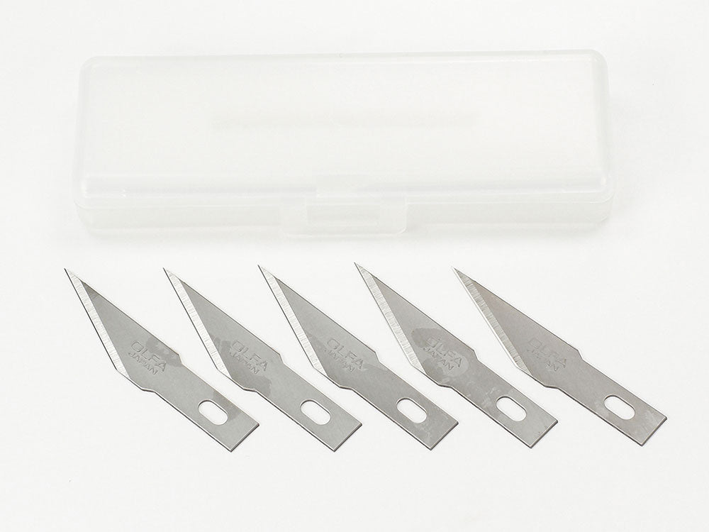 Tamiya Modeler Knife Pro Replacement Blade (Straight, 5PCS) 74099