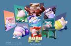 Lulu The Piggy The Fitness Club Series Blind Box (1 Random Box) - Nix Guide To
