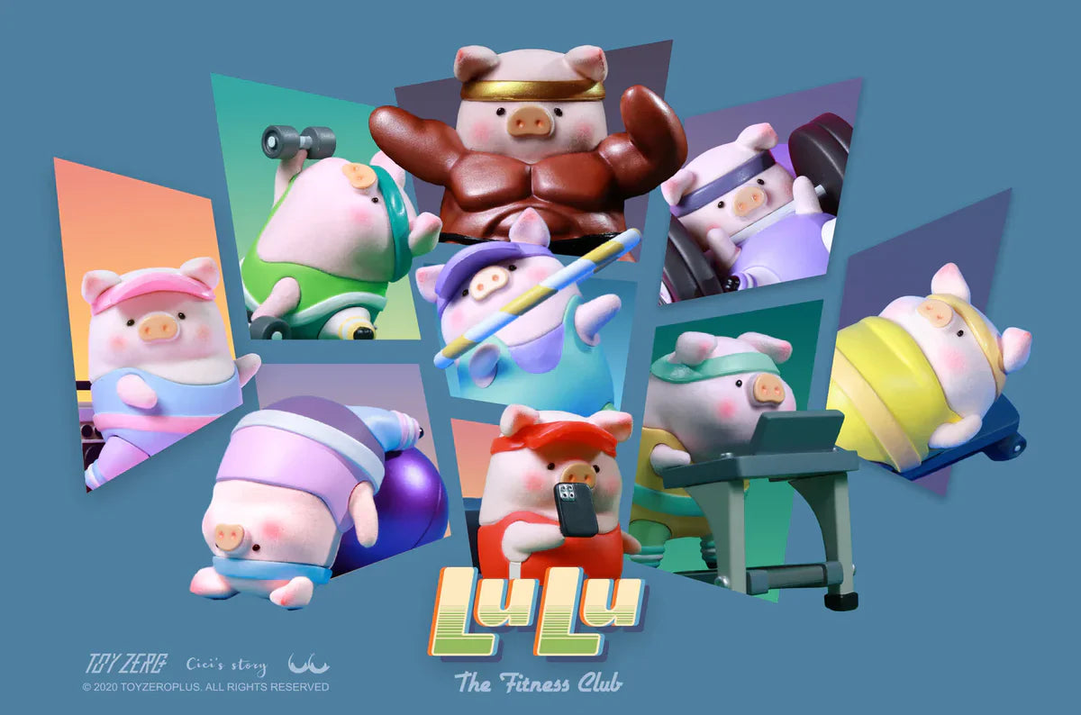 Lulu The Piggy The Fitness Club Series Blind Box (1 Random Box) - Nix Guide To