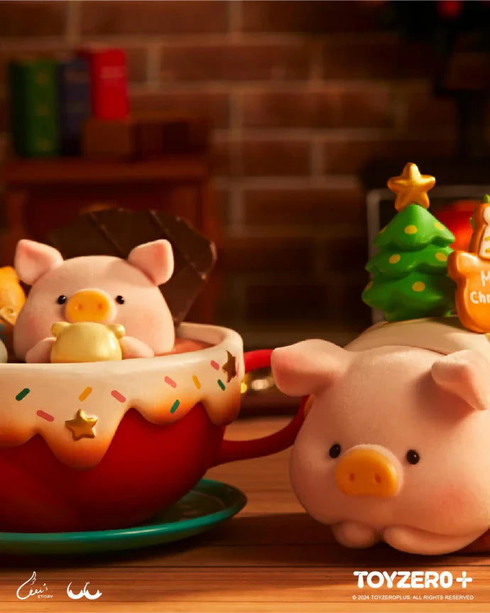 LuLu The Piggy Christmasland Series Plush Blind Box (1 Random Box) - Nix Guide To