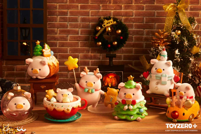 LuLu The Piggy Christmasland Series Plush Blind Box (1 Random Box) - Nix Guide To