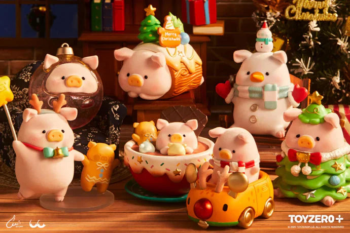 LuLu The Piggy Christmasland Series Plush Blind Box (1 Random Box) - Nix Guide To