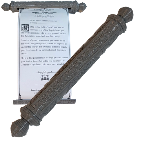 The Chronicle Carrier v2 // Modular Retractable Scroll Case with Interchangeable Parts
