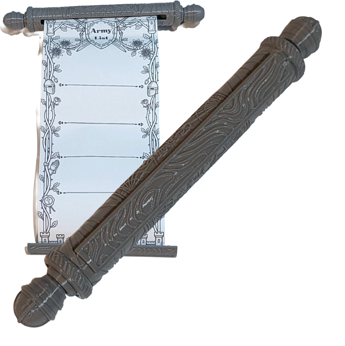 The Chronicle Carrier v2 // Modular Retractable Scroll Case with Interchangeable Parts
