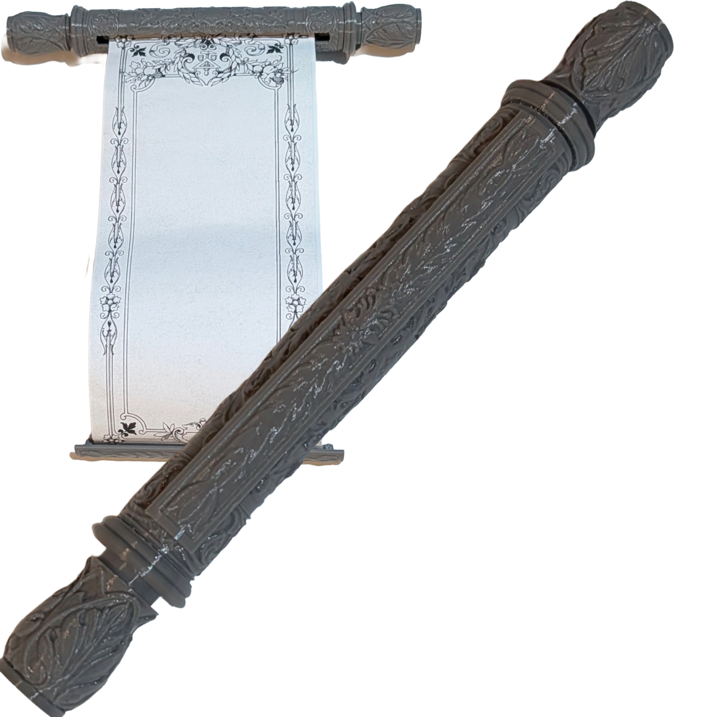 The Chronicle Carrier v2 // Modular Retractable Scroll Case with Interchangeable Parts
