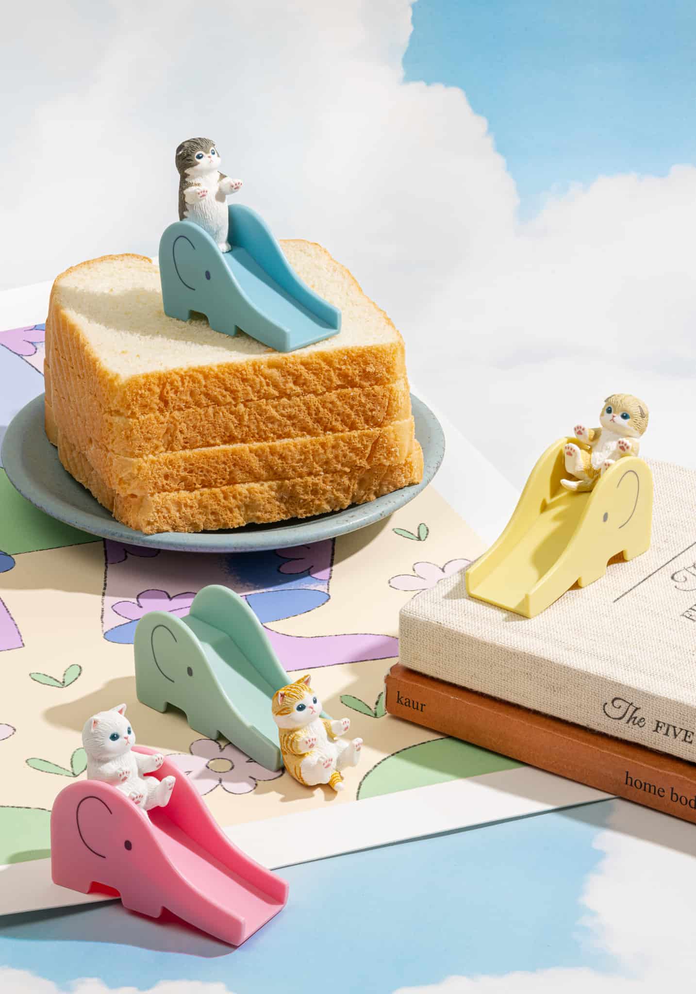 Mofusand Cats on Slide Blind Box by Kitan Club - Nix Guide To