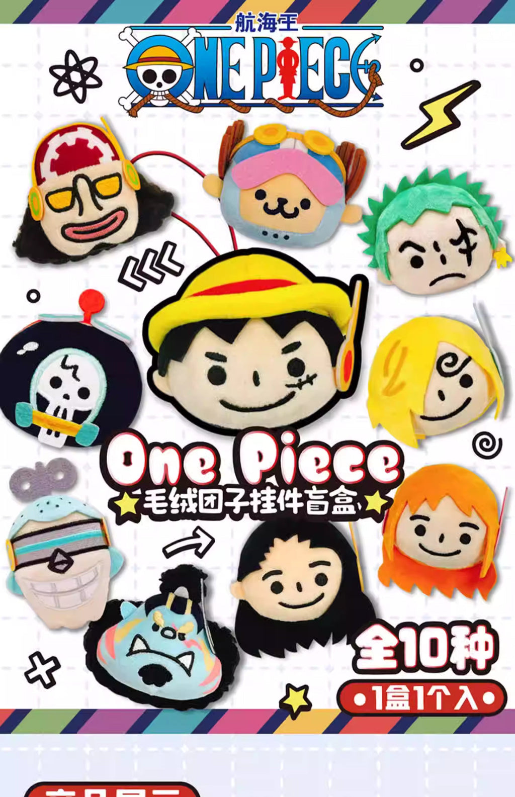 One Piece Egghead Plush Blind Box (1 Random Box) - Nix Guide To
