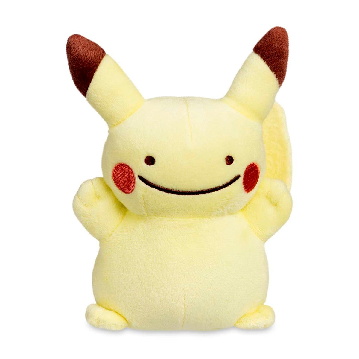 Ditto As Pikachu Plush