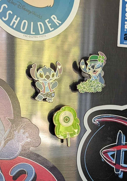 Mickey-Shaped Magnetic Pin Backs – Flexible TPU, Magnet Insert (Commercial Rights) - Nix Guide To
